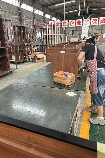 Multi-Layer Solid Wood Bathroom Vanity for Villas