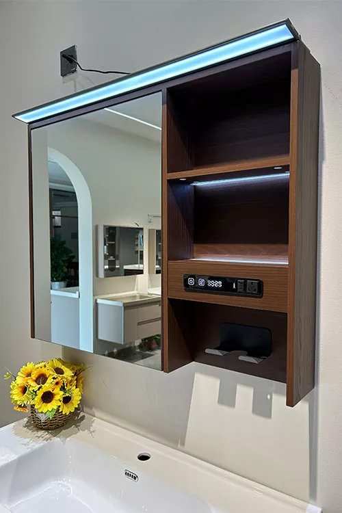 Multifunctional Bathroom Mirror Cabinet